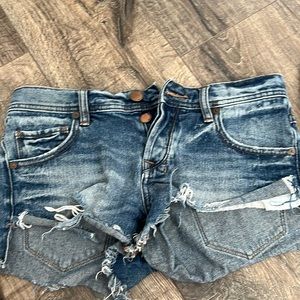 Free People Jean Shorts